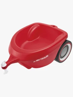 Pedal- & Gåbiler-BIG Bobby Car NEO Trailer, Rød Rød