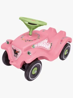 Pedal- & Gåbiler-BIG Bobby Classic Car Blomst Lyserød