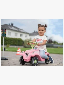 Pedal- & Gåbiler-BIG Bobby Classic Car Blomst Lyserød