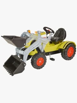 Pedal- & Gåbiler-BIG Pedaltraktor m. Trailer Claas Celtis