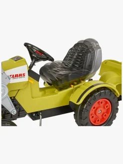 Pedal- & Gåbiler-BIG Pedaltraktor m. Trailer Claas Celtis