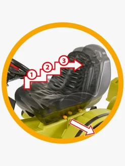 Pedal- & Gåbiler-BIG Pedaltraktor m. Trailer Claas Celtis