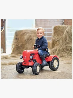 Pedal- & Gåbiler-BIG Pedaltraktor Porsche Diesel Junior