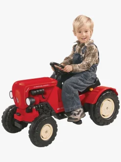 Pedal- & Gåbiler-BIG Pedaltraktor Porsche Diesel Junior