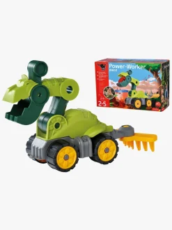 Udelegetøj-BIG Power Worker Dino Gravko, Multifarvet Flerfarvet