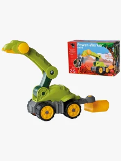 Udelegetøj-BIG Power Worker Dino Gravko, Multifarvet Flerfarvet