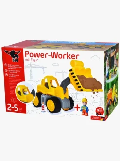 Udelegetøj-BIG Power Worker Legetøjstraktor, Multifarvet