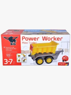 Legetøjsbiler & -Fartøjer-BIG Power Worker Maxi Trailer