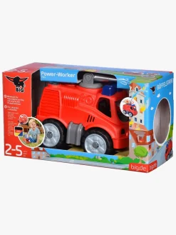Legetøjsbiler & -Fartøjer-BIG Power-Worker Mini Brandbil Rød