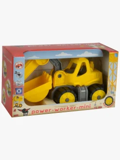 Udelegetøj-BIG Power-Worker Mini Gravemaskine Sort/Gul