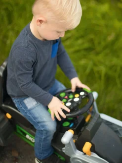 Pedal- & Gåbiler-BIG Rat Traktor Grøn/Sort