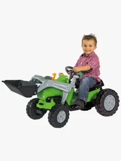 Pedal- & Gåbiler-BIG Rat Traktor Grøn/Sort