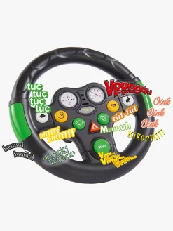 Pedal- & Gåbiler-BIG Rat Traktor Grøn/Sort