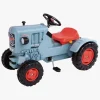 Pedal- & Gåbiler-BIG Traktor Eicher, Blå