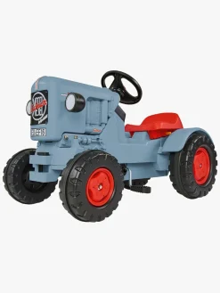 Pedal- & Gåbiler-BIG Traktor Eicher, Blå