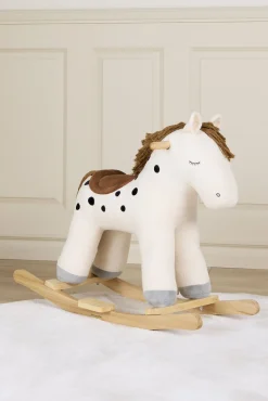 Gyngeheste & -Dyr-Bloomingville Merlen Gyngehest, Hvid