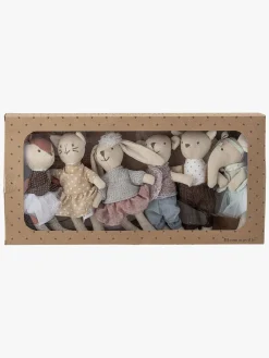 Dukker & Bamser-Bloomingville Mini Dukkesæt Dyr, 6-pak