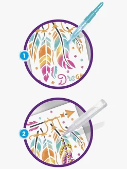 Kreativt Legetøj-BloPens Kreasæt Trendy Pailletter