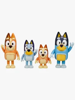 Legetøjsfigurer-Bluey & Family Figurer 4-pak