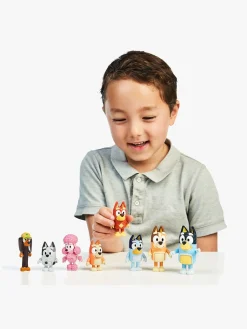 Legetøjsfigurer-Bluey & Family Figurer 4-pak