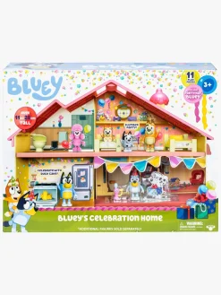 Legetøjsfigurer-Bluey Birthday Celebration Hus Legesæt
