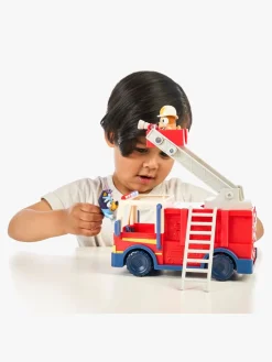 Legetøjsfigurer-Bluey Brandbil med Figurer
