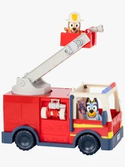 Legetøjsfigurer-Bluey Brandbil med Figurer