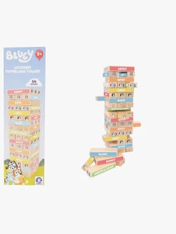 Spil & Puslespil-Bluey Børnespil Tumbling Tower Flerfarvet
