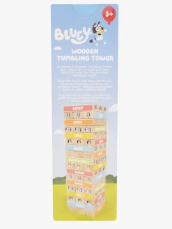 Spil & Puslespil-Bluey Børnespil Tumbling Tower Flerfarvet
