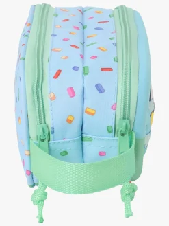 Kreativt Legetøj-Bluey 3D Dobbelt Penalhus, Grøn/Blå