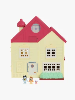 Legetøjsfigurer-Bluey Delux House Legesæt med Lys og Lyd