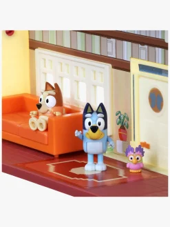 Legetøjsfigurer-Bluey Delux House Legesæt med Lys og Lyd