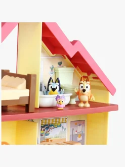 Legetøjsfigurer-Bluey Delux House Legesæt med Lys og Lyd