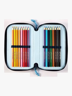 Kreativt Legetøj-Bluey Dobbelt Penalhus 26 Dele