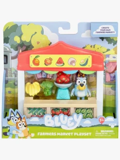 Legetøjsfigurer-Bluey Farmers market Legesæt