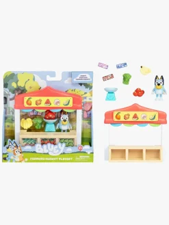 Legetøjsfigurer-Bluey Farmers market Legesæt