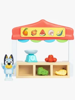 Legetøjsfigurer-Bluey Farmers market Legesæt