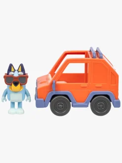Legetøjsfigurer-Bluey Figur med Transportmiddel Flerfarvet