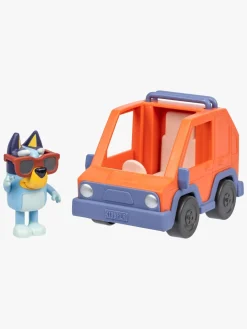 Legetøjsfigurer-Bluey Figur med Transportmiddel Flerfarvet