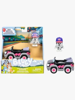 Legetøjsfigurer-Bluey Figur med Transportmiddel Muffin Flerfarvet