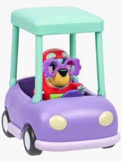 Legetøjsfigurer-Bluey Figur med Transportmiddel Janet Flerfarvet
