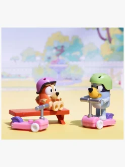Legetøjsfigurer-Bluey Figursæt & Bingo med Løbehjul
