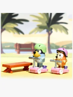 Legetøjsfigurer-Bluey Figursæt & Bingo med Løbehjul