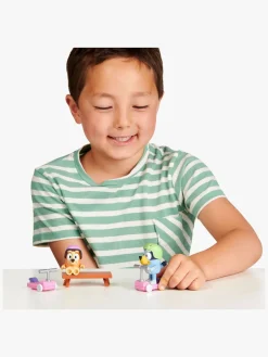 Legetøjsfigurer-Bluey Figursæt & Bingo med Løbehjul