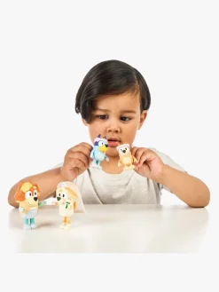 Legetøjsfigurer-Bluey Figursæt Bryllup 4-pak Flerfarvet
