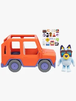 Legetøjsfigurer-Bluey Heeler Bil med Bamse