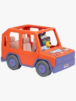 Legetøjsfigurer-Bluey Heeler Bil med Bamse