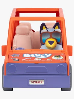 Legetøjsfigurer-Bluey Heeler Bil med Bamse