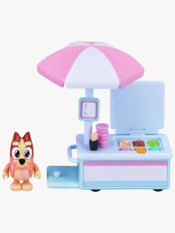 Legetøjsfigurer-Bluey Isvogn Legesæt med Bingo-figur