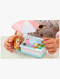 Legetøjsfigurer-Bluey Isvogn Legesæt med Bingo-figur